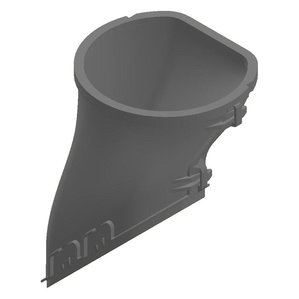 Conector drept pentru Ventilator SimplAir-EC S-AS-G